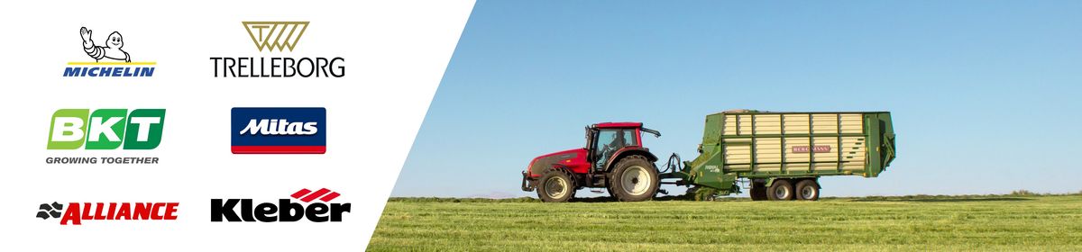 Die besten Reifen für Ihre landwirtschaftlichen Maschinen. Die besten Reifen für Ihre landwirtschaftlichen Maschinen.